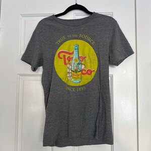 Gray T-Shirt with Topo Chico Graphic